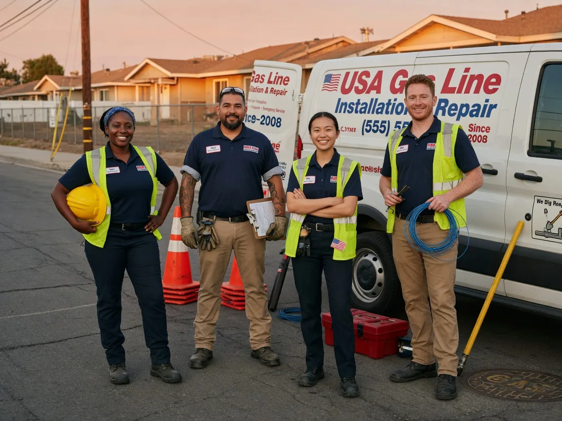 Gas Line Installation company in Creighton, PA